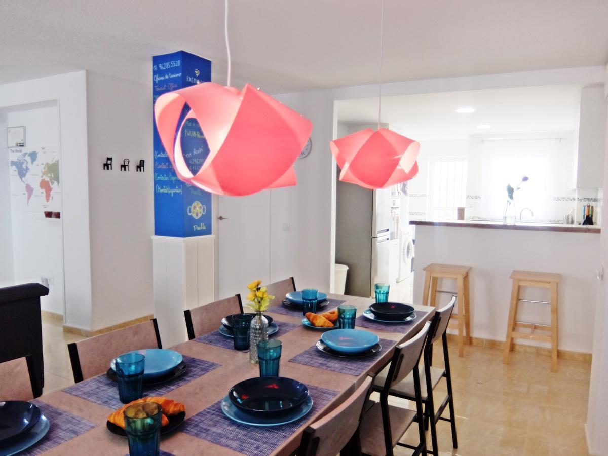 Apartamento Familiar Junto A La Playa De San Fernando - Oliva Esterno foto