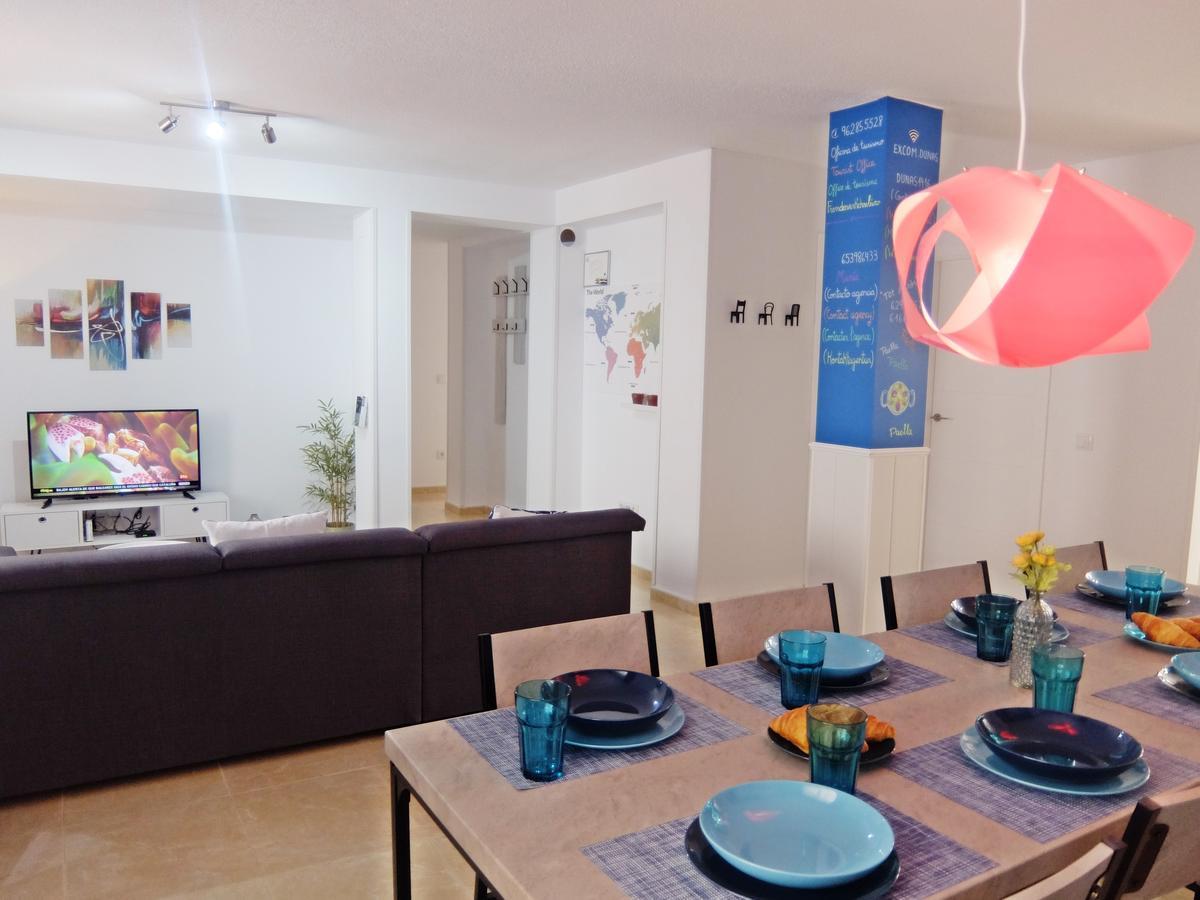 Apartamento Familiar Junto A La Playa De San Fernando - Oliva Esterno foto