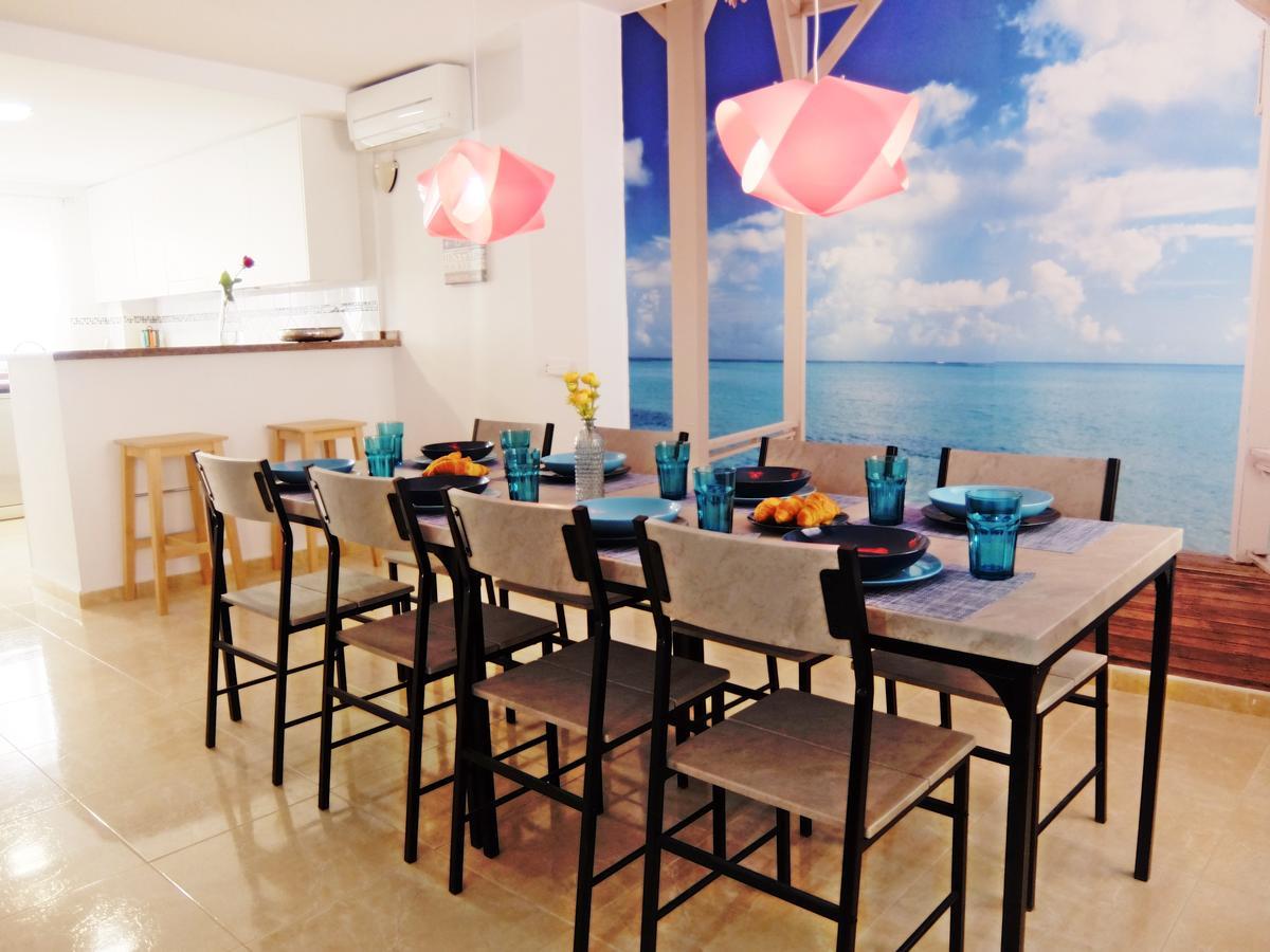 Apartamento Familiar Junto A La Playa De San Fernando - Oliva Esterno foto